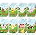 Clabby 24 Pcs Farm Animal Mini Notepad Farm Animal Party Favors for Kids Chick Pocket Journal Notebook Small Barnyard Spiral Notebook Bulk for Summer Birthday Party Decor School StudentCute Style - Image 4
