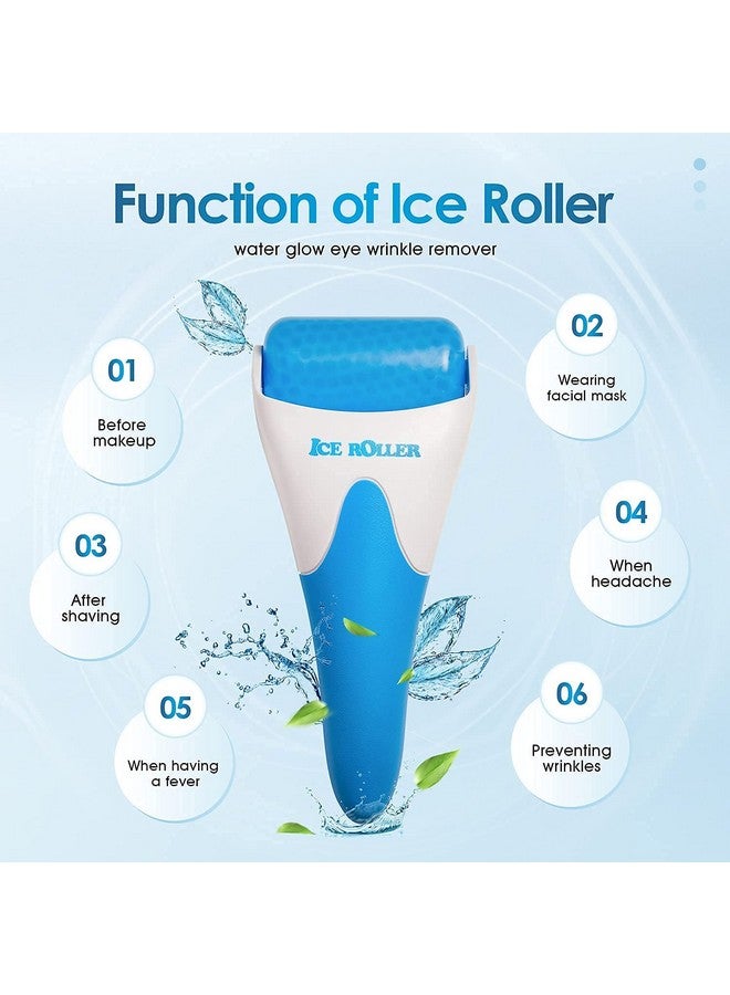 Lozox Ice Roller For Fac Eye Body Massage ABS Wheel Prevent Wrinkles Anti Aging for Face & Eye wrinkle Puffiness, Migraine, Pain Relief and Minor Injury(Assorted Color) - Image 5