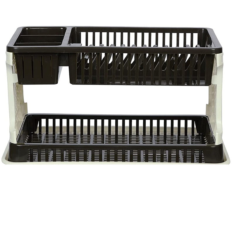 VATTU Plastic Kitchen Organizer Rack with Water Storing Tray - Image 3
