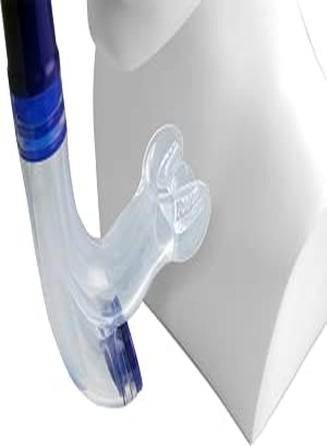 SAEKO SAEKO Polycarbonate Snorkel for Water Sports Scuba Sports Swimming Training Equipment in Pool and Open Water for Adult and Youth (Black Color) - Image 4