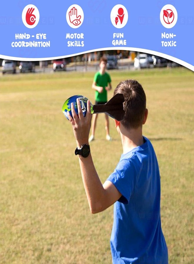 Wembley Missile Foam Rocket Toys for Kids with Whistling Sound Aerodynamic Rocket Ball Fly High Action Launcher Outdoor Toys Gift for Boys Girls (Blue) - Image 5