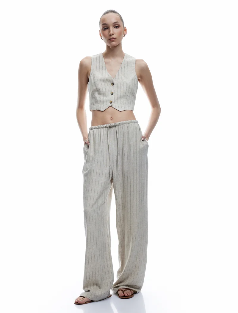 كوتون Wide Leg Pants