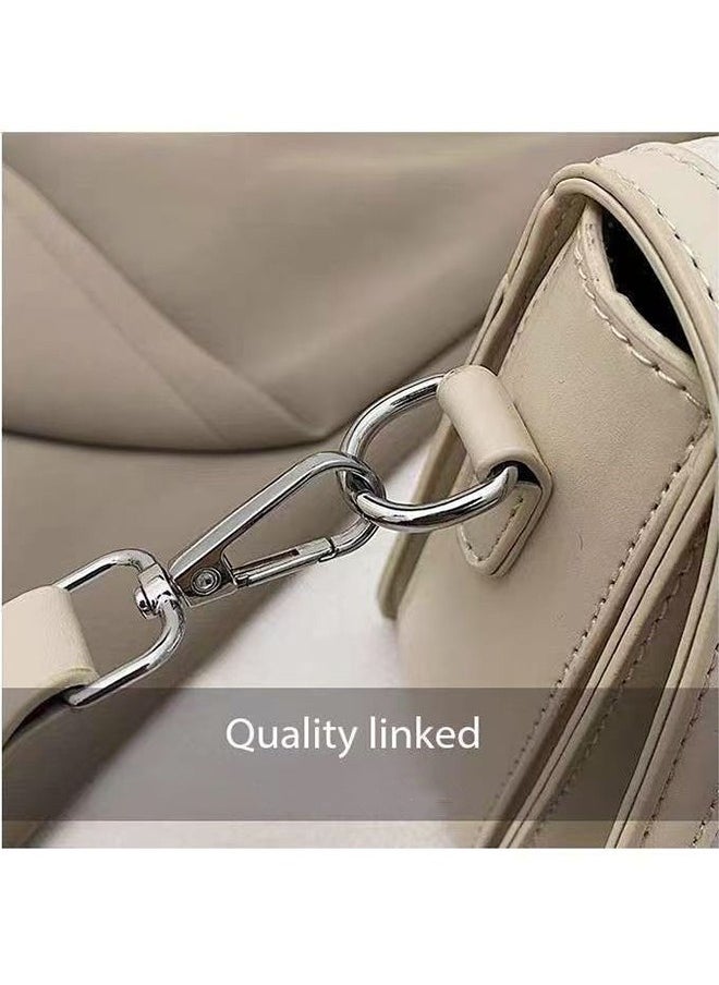 JCB CHIC New Fashion Sling Shoulder Bag Trend PU Leather Leisure Stylish Crossbody Bags,New Exquisite High Quality Hot Selling Fashion New Designed Commuter Bag(553 coffee )  - Image 3