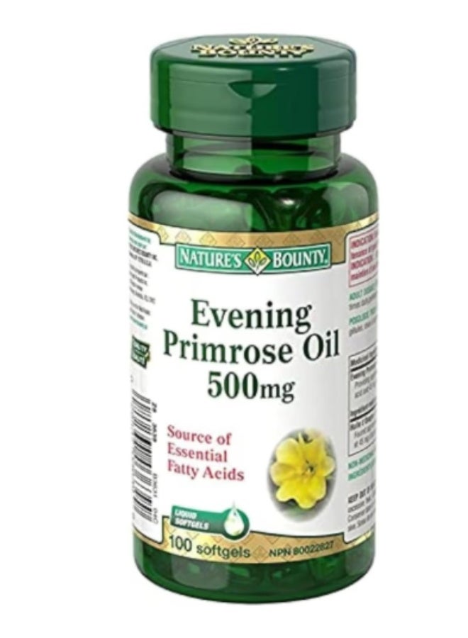 general Nature's Bounty Evening Primrose 500mg 100s - Image 1