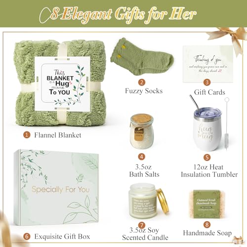 Fyroax Sympathy Gift Baskets for Loss of Loved One, Bereavement Care Package for Women, Condolence Gift for Mom, Dad, Husband – Grief Support, Miscarriage Gifts for Mother, Sorry for Your Loss - Image 2