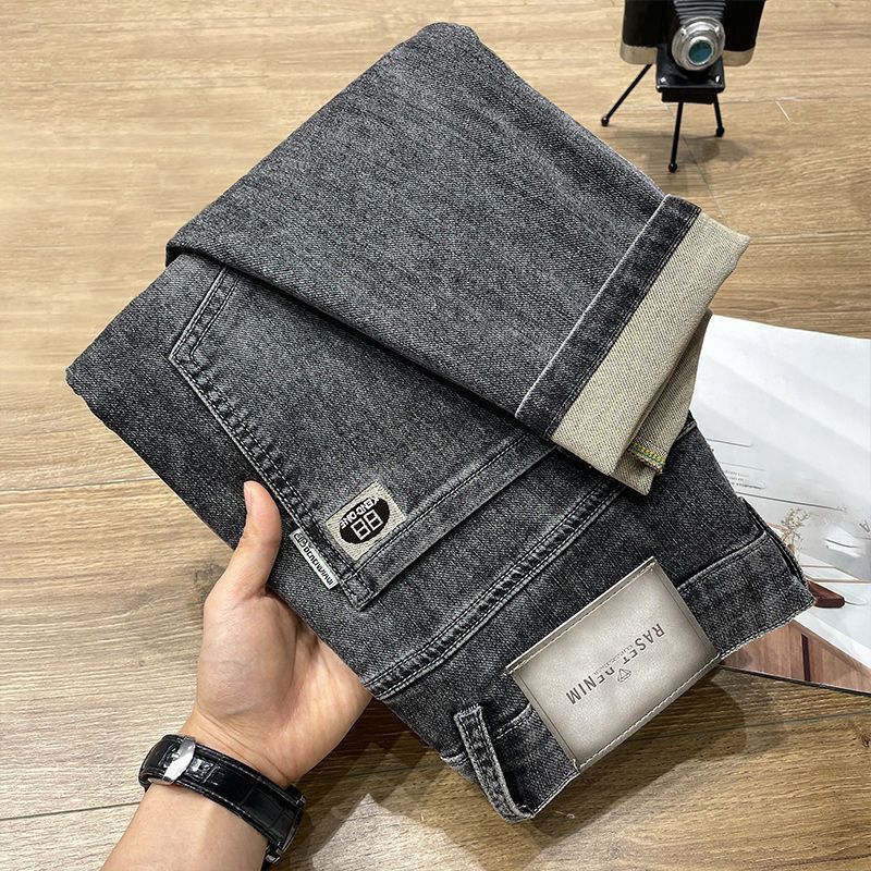 Unisex Classic Denim Jeans Loose Fit Daily Outdoor Wear - Image 4