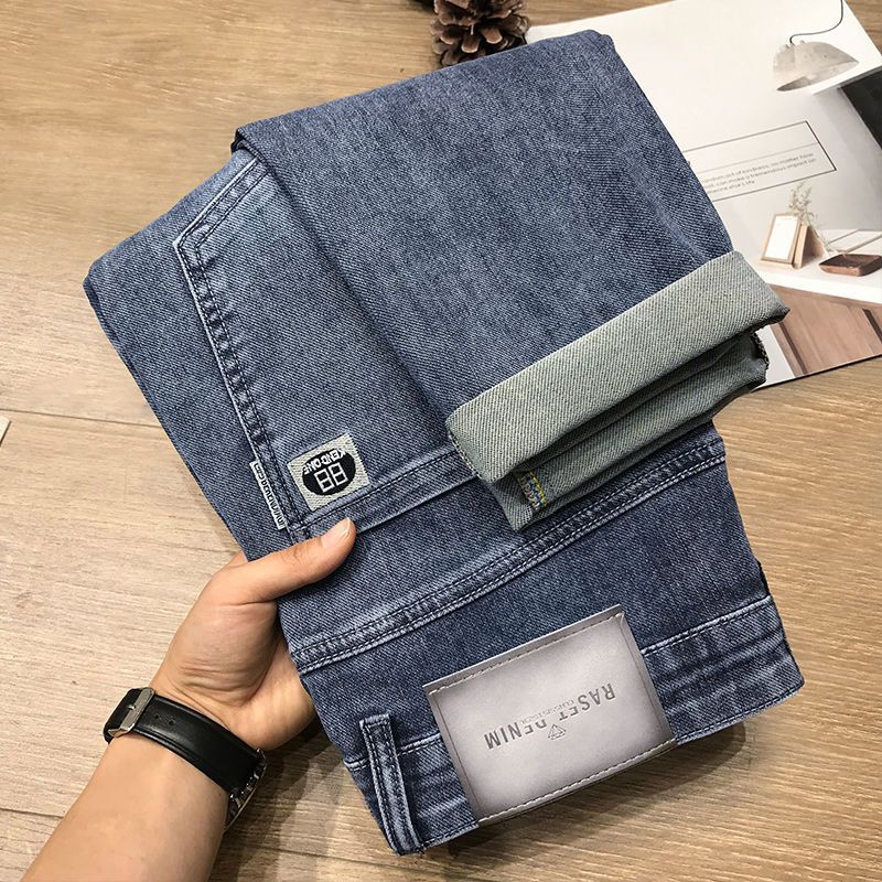 Unisex Classic Denim Jeans Loose Fit Daily Outdoor Wear - Image 5