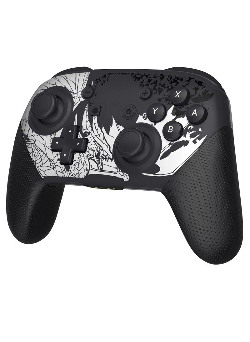 Switch Pro Controller Enhanced Wireless Pro Controller Compatible with Nintendo Switch Lite OLED Remote Gamepad with Joystick Dual Vibration Motion and Wake up Function