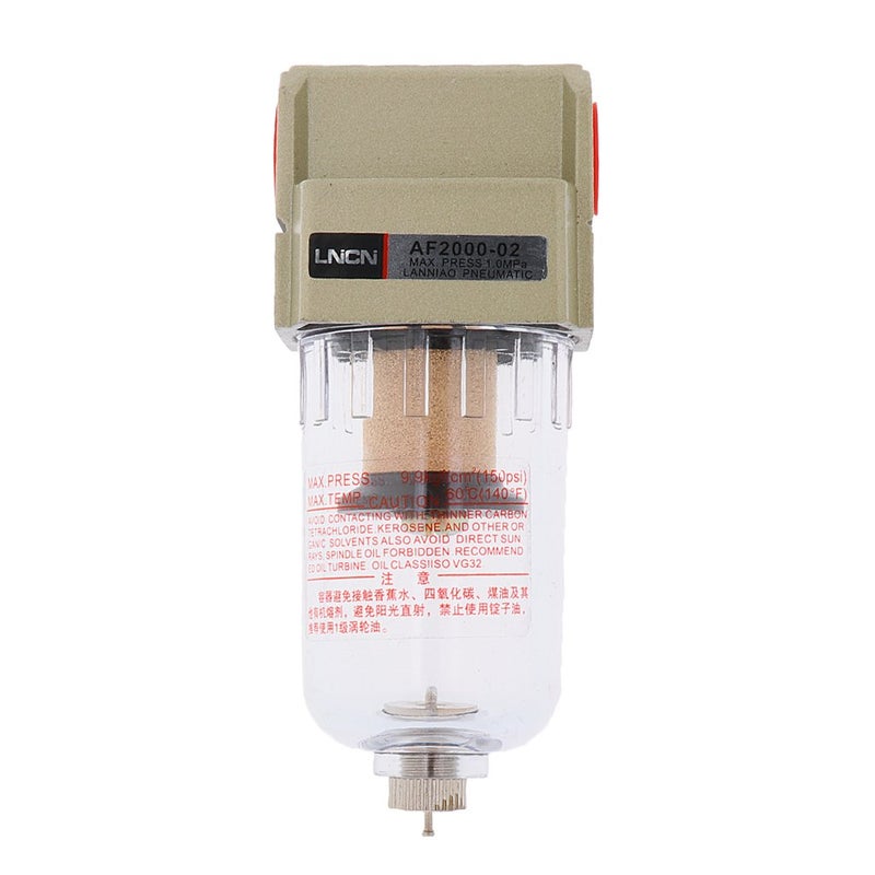 AF200002 14 Particulate Air Filter Compressor Water Moisture Trap Cleaner  - Image 2