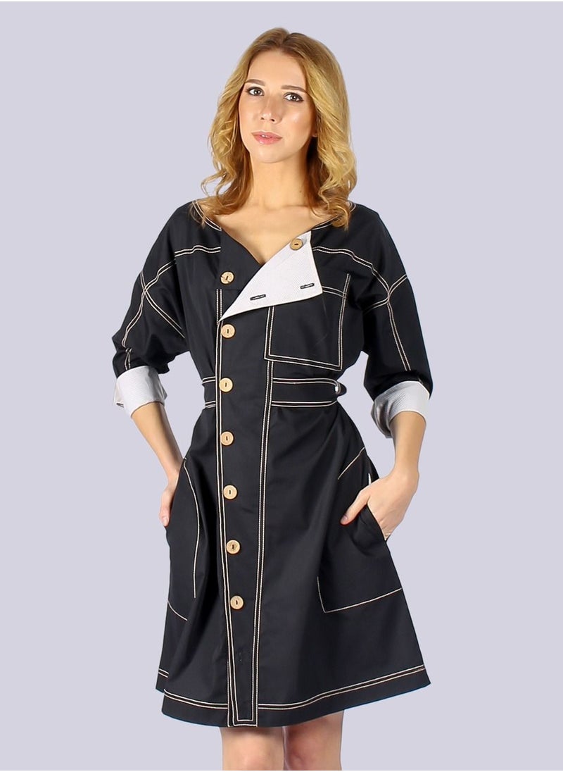 NIVA FASHION HOUSE - Berlin - Short Jacket Style Dress - Image 1