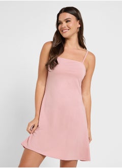 Ginger Basics Spaghetti Strap Jersey Dress  - Image 1