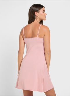 Ginger Basics Spaghetti Strap Jersey Dress  - Image 2