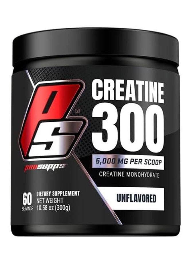 PROSUPPS Creatine 300, 100% Pharmaceutical Grade Micronized 5,000mg Creatine Monohydrate, 60 Servings - Image 4