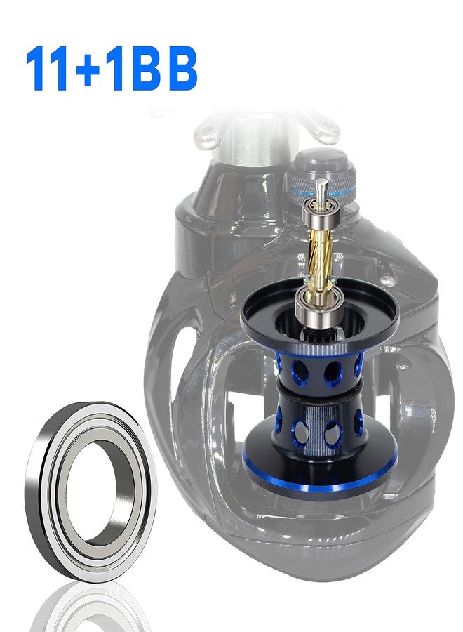 Fishdrops Baitcaster Reel 7.5 oz Light Weight & Smooth, 12.12LB Drag Magnetic Brake Baitcasting Reels, Gear Ratio 7.0:1 Affordable Low Profile Freshwater Bait Caster Fishing Reel - Image 3