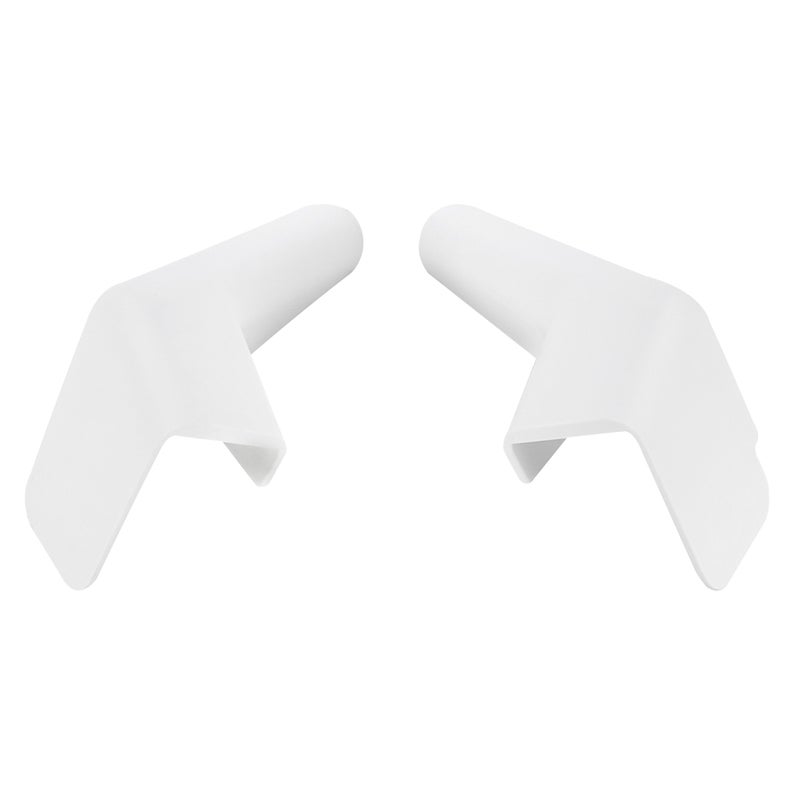 RecPro B&B Moulders Recpro 4 Rv Rain Gutter Spout Long Version Left And Right White | Made In America - Image 2