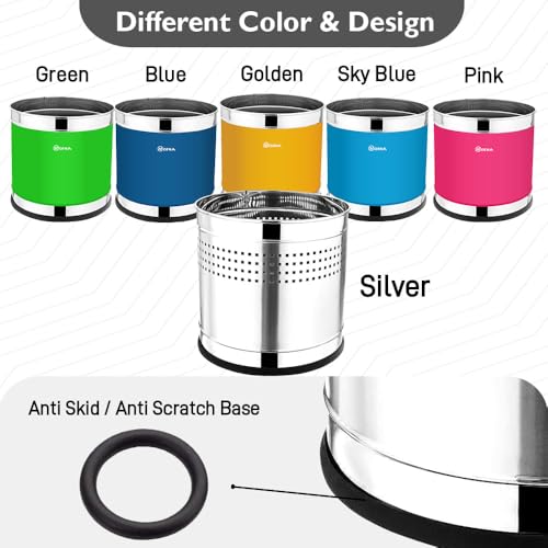 mofna Stainless Steel 10X10 Inch Planter/Flower Planter/Plant Containers/Indoor Flower - Image 5