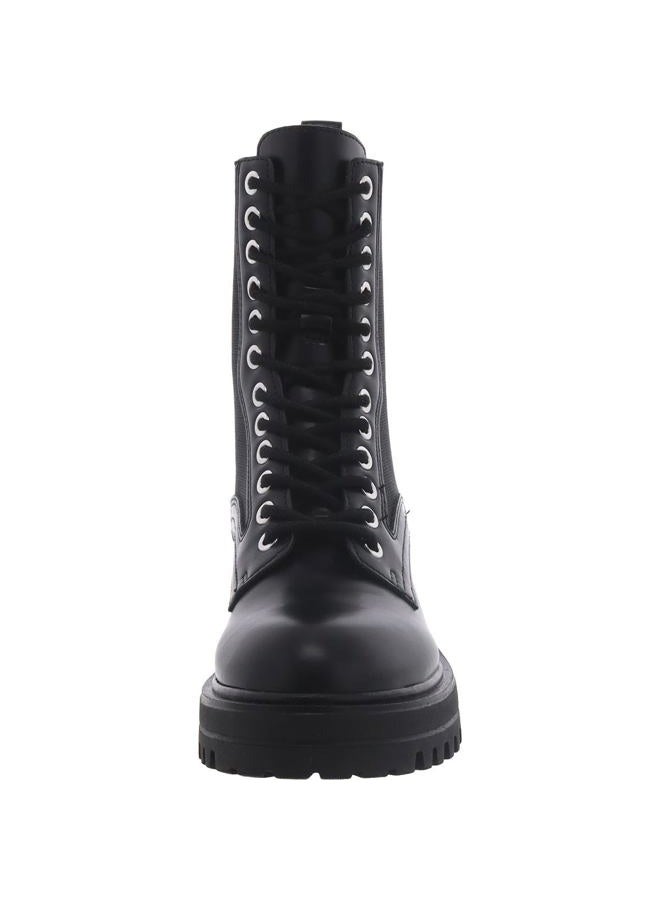 STEVE MADDEN حذاء كيني القتالي للنساء، أسود، 38-39 EU - Image 2