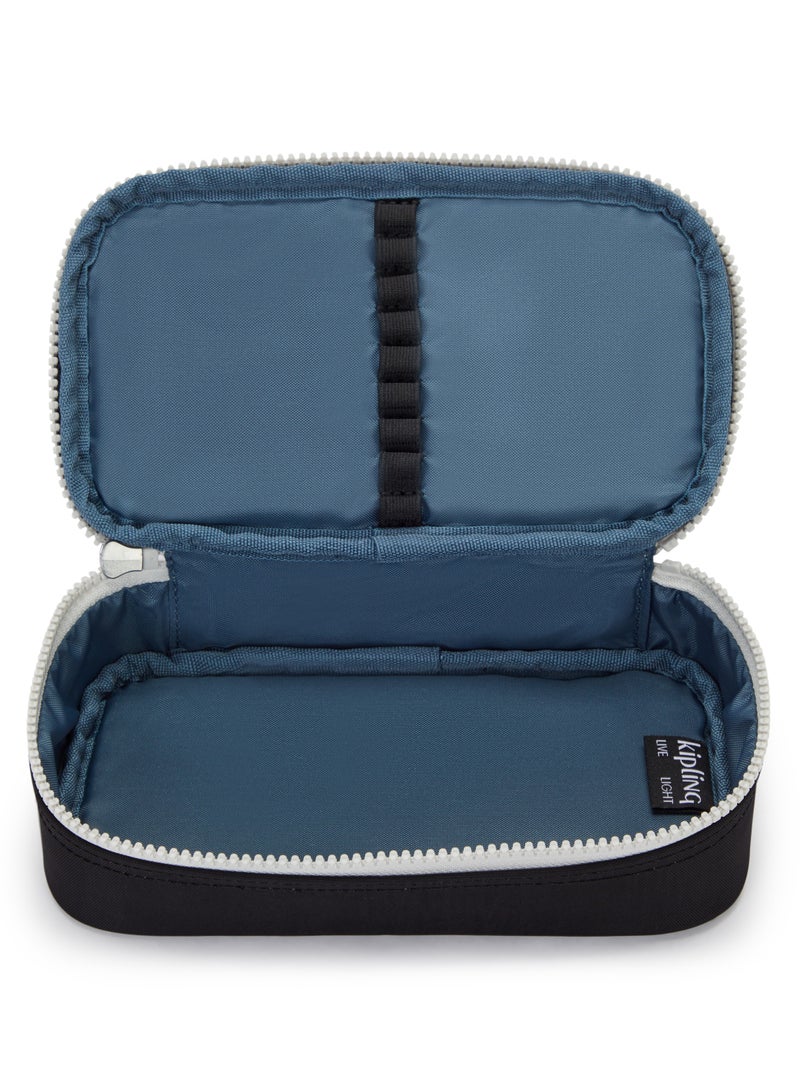 kipling 50 Pens Kids Medium Pencase holds 50 pens - True Block (Mixed Colors) - Image 2