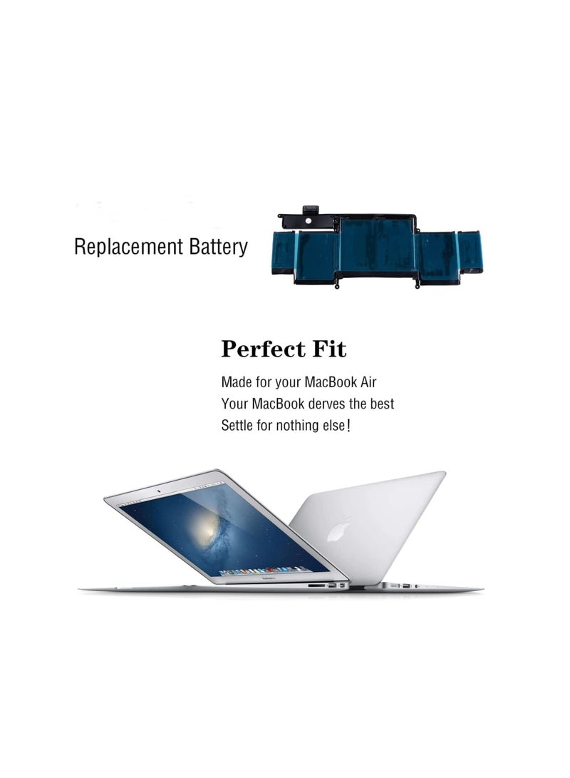 Terabyte Replace battery for MacBook Pro Retina 13" (Late 2013, Mid 2014, Early 2015), model A1502, compatible with A1582, A1493. Li-Polymer, 11.42V, 74.9Wh, 6559mAh. - Image 3