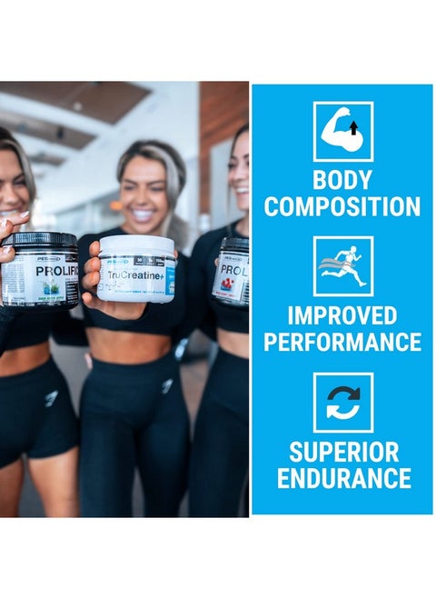 PEScience TruCreatine+, Pure Creatine Monohydrate and ElevATP Powder, 30 Servings