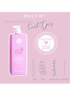 Kozma Curl Cream Conditioner 1000ml  - Image 2