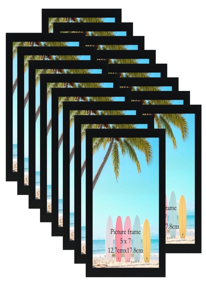 جيفت جاردن مجموعة إطارات صور جيفت جاردن سوداء مقاس 5×7، 16 إطارًا، خفيفة الوزن، مناسبة للتعليق على الحائط أو وضعها على الطاولة، مثالية للمنزل أو المكتب أو غرفة المعيشة. - Image 1