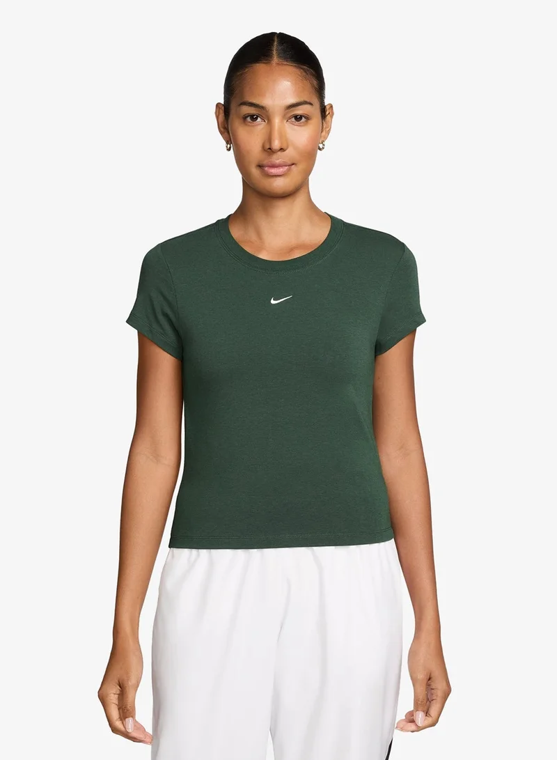 Nike Nsw Chill Knit Cropped Top
