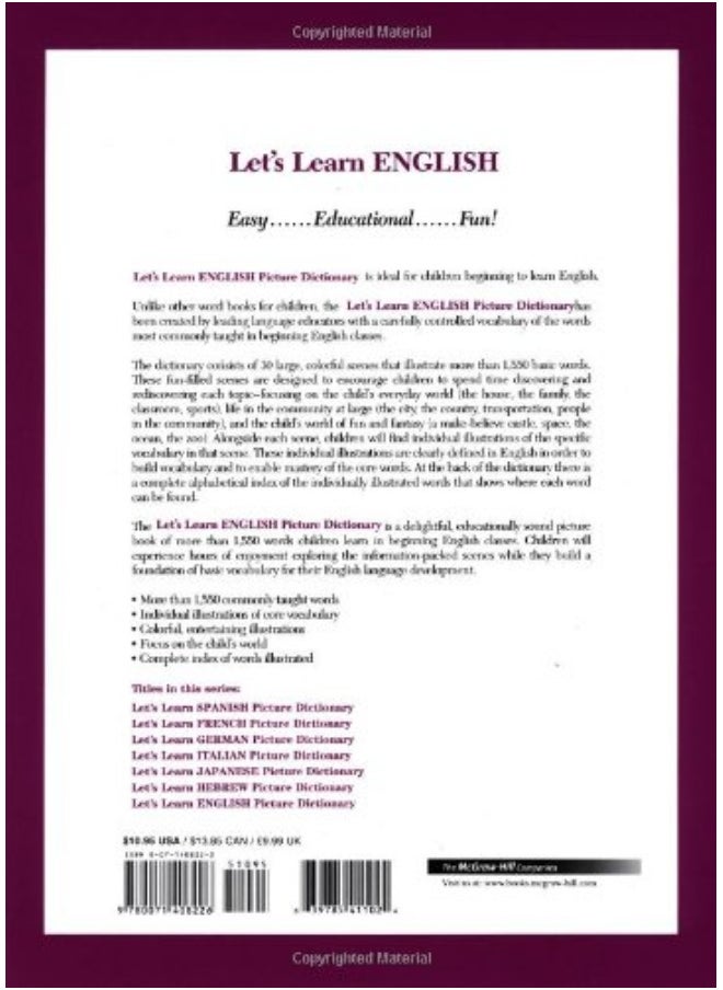 null - Let's Learn English Picture Dictionary - Image 1