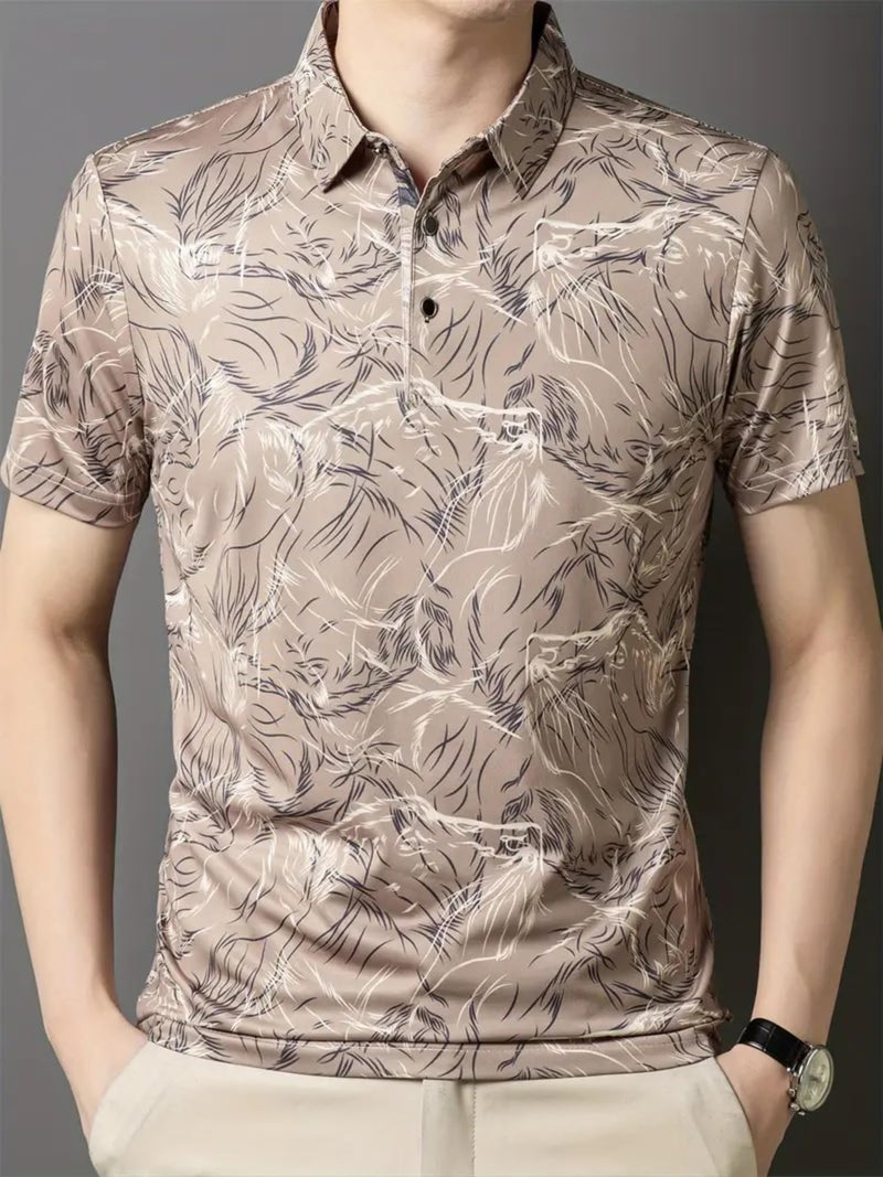 Lymio Polo T Shirt for Men || Men Casual T-Shirt || Polo Available in Combo Pack of 2 (Polo-75-76-Chiku-Blue-L) - Image 3