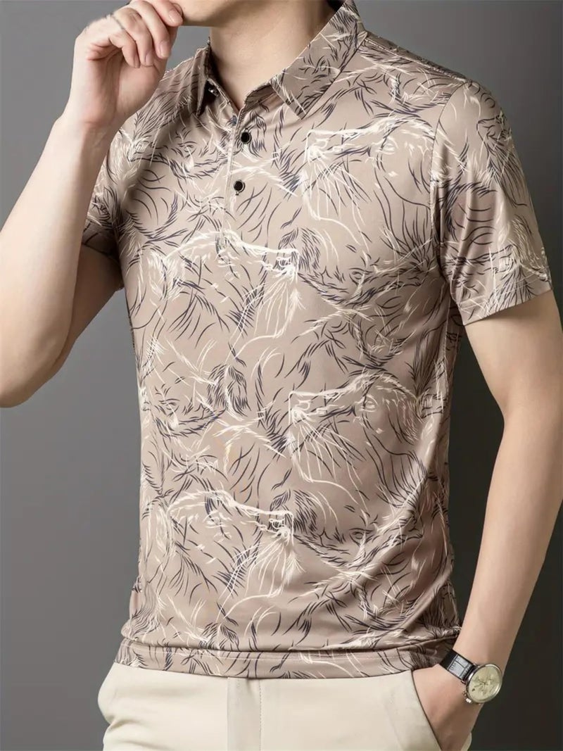 Lymio Polo T Shirt for Men || Men Casual T-Shirt || Polo Available in Combo Pack of 2 (Polo-75-76-Chiku-Blue-L) - Image 5