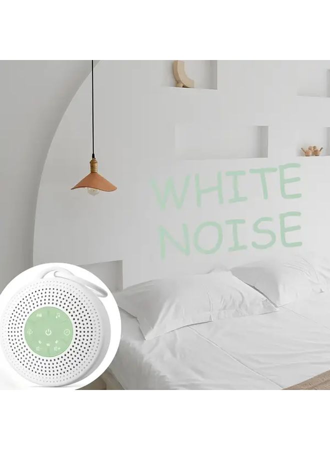 Portable White Noise Machine 21 Soothing Sounds USB Charging 2000mAh Battery Sleep Aid Device 1pc - Image 1