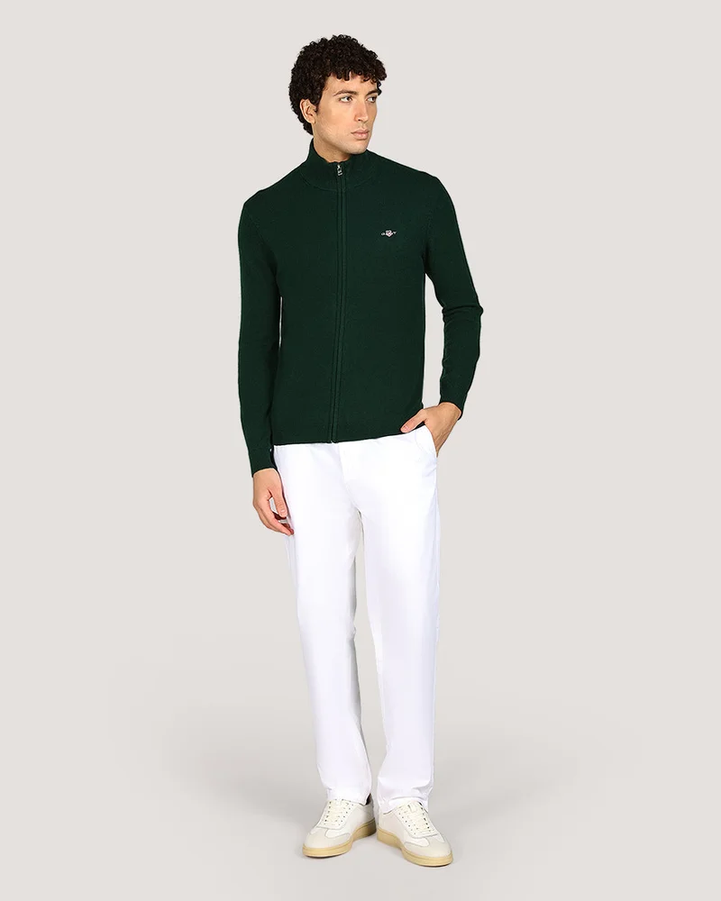 GANT Extrafine Lambswool Zip Cardigan