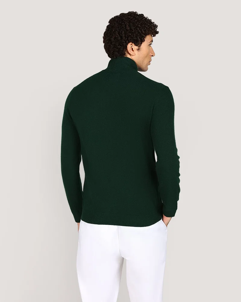GANT  Extrafine Lambswool Zip Cardigan for Men | Best Price UAE