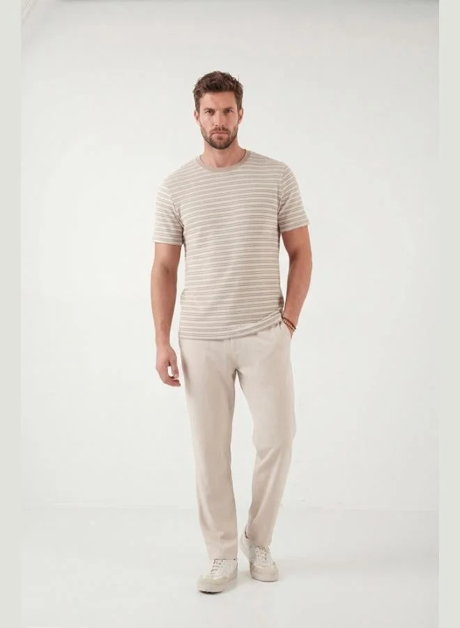 Buratti Buratti Cotton Regular Fit Crew Neck T-Shirt Men's T-SHIRT 5904027