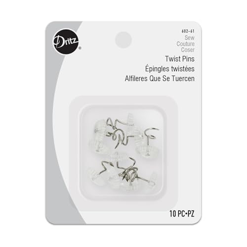 Dritz 602-61 Twist Pins (10-Count) - Image 1