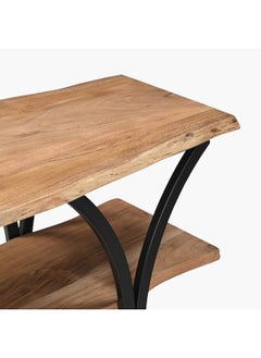 Home Box Rusic Solid Wood 1.6 Meter Console Table and High TV Unit for TVs upto 65 inches  - Image 3