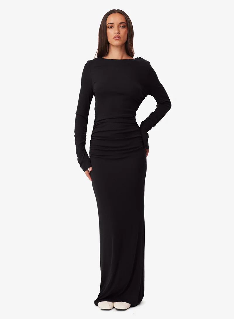 SNDYS Ford Long Sleeve Maxi Dress