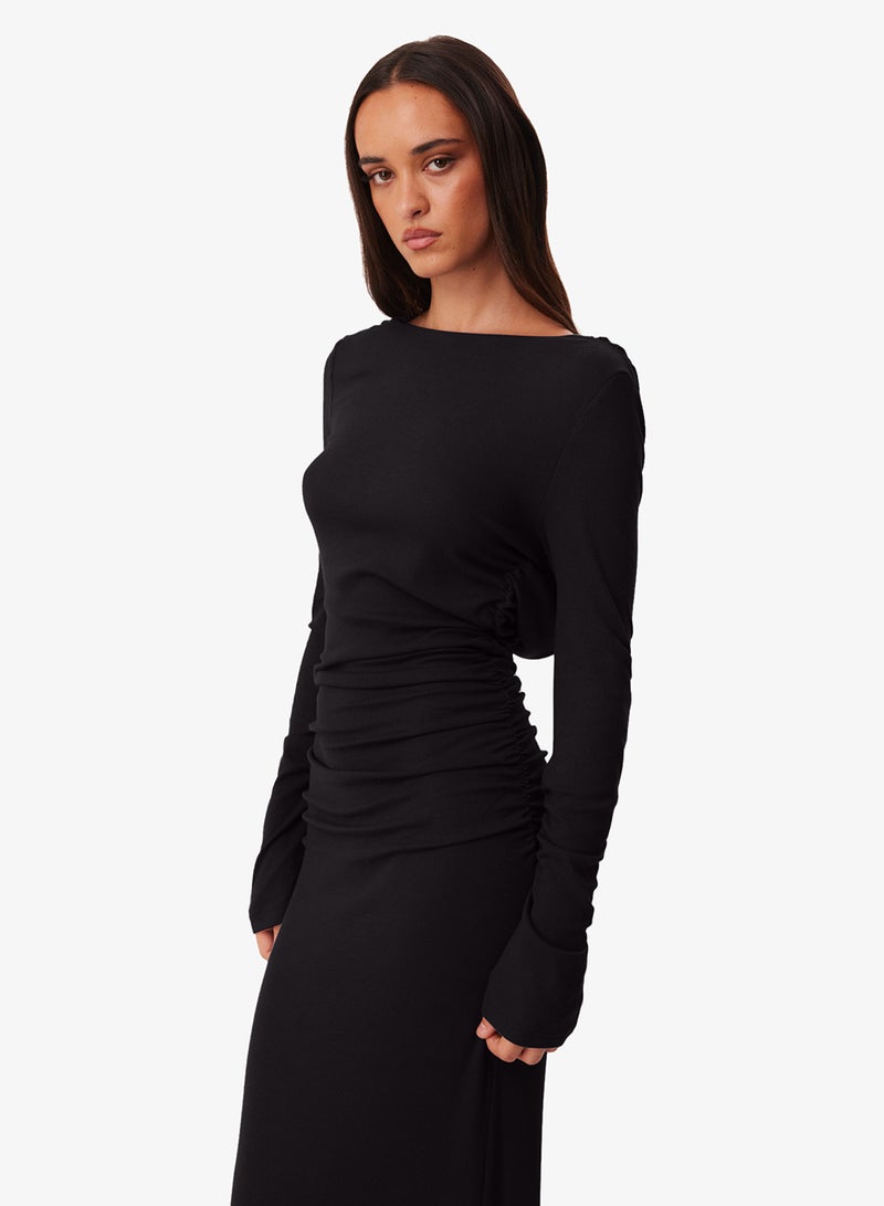 SNDYS Ford Long Sleeve Maxi Dress - Image 4