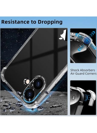 Clear Case for iPhone 17, Compatible iphone 17 with, Translucent Back  Shockproof Phone Cover. - view 5