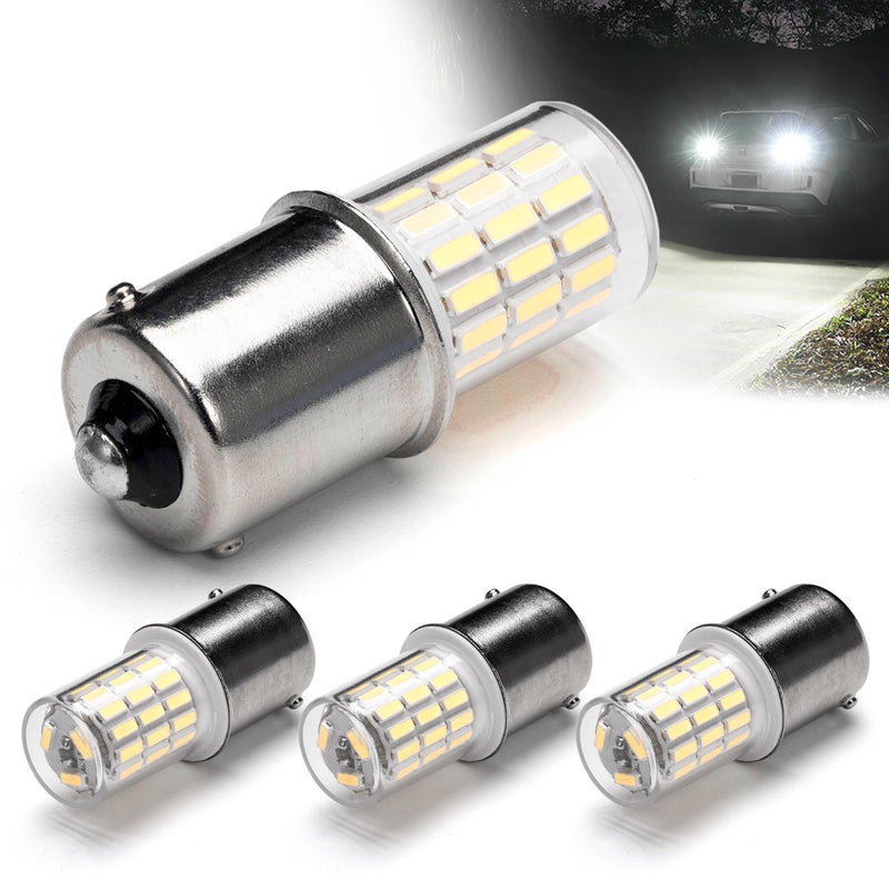 Ziomitus BA15S 1156 1141 1003 7506 1383 P21W Led Bulbs for Backup Reverse Brake Tail LightDaytime Running StopTurn SignalParking RV Interior Camper Trailer Boat Trunk Light830VWhite4Pack - Image 3