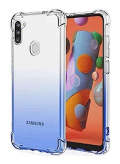 بورتوني لهاتف Samsung Galaxy A11 جراب واقٍ من مادة البولي يوريثان المقاوم للصدمات فائق النحافة ومقاوم للصدمات ومقاوم للخدش شفاف  - Image 2