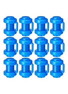SYOSI 12 Pcs Summer 0.98Inches Diameter Trampoline Pole Caps Enclosure Pole Caps Trampoline Replacement Enclosure Poles For Net Hook Safety Accessories  - Image 1