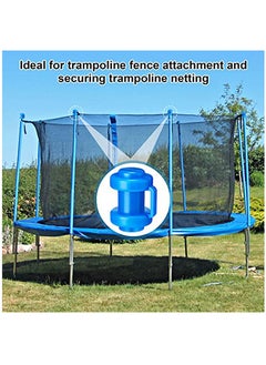 SYOSI 12 Pcs Summer 0.98Inches Diameter Trampoline Pole Caps Enclosure Pole Caps Trampoline Replacement Enclosure Poles For Net Hook Safety Accessories  - Image 2
