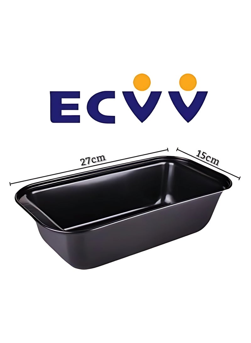 ECVV 2-Piece No-Stick Carbon Steel Toast Pan-Bread Mold Bakeware Rectangular Cake Bread Loaf Pan Baking Mold Kitchen Cupcake Tools - Image 2