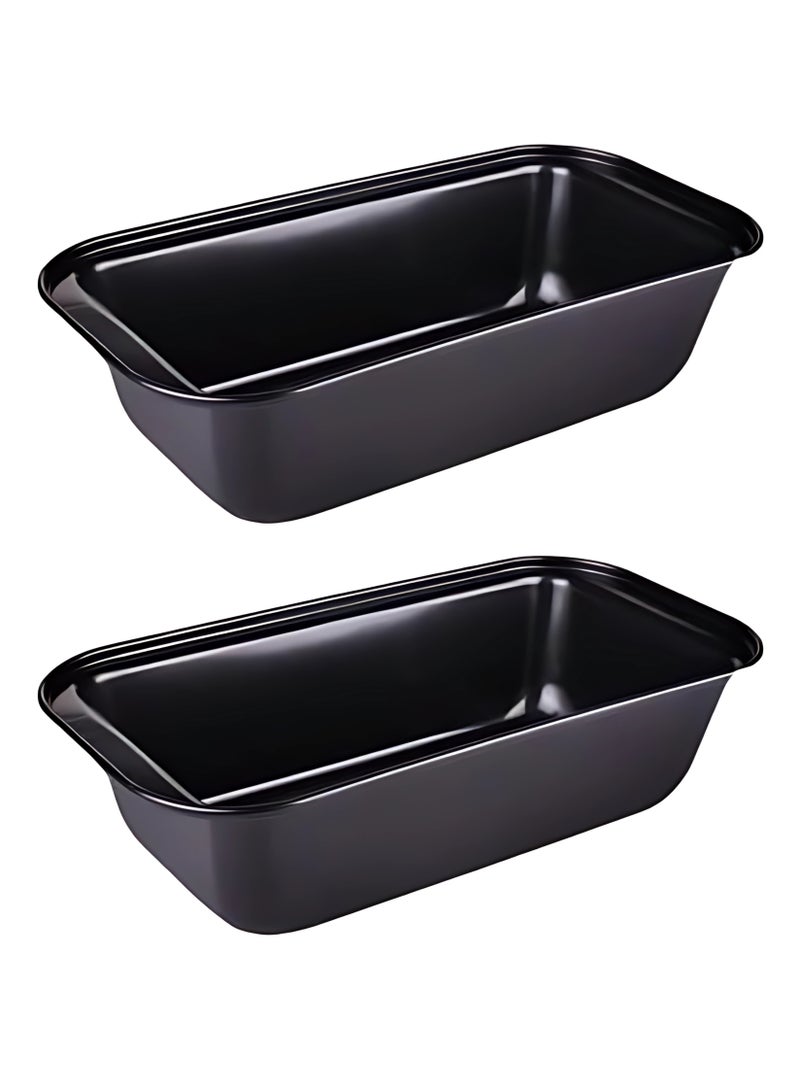 ECVV 2-Piece No-Stick Carbon Steel Toast Pan-Bread Mold Bakeware Rectangular Cake Bread Loaf Pan Baking Mold Kitchen Cupcake Tools - Image 1