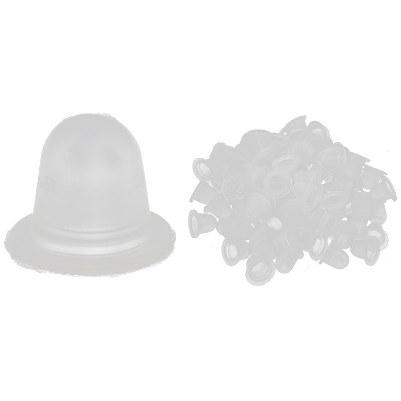 100pcs Disposable Tattoo Ink Cups Silicone Microblading Pigment Caps for Permanent MakeupS - Image 2