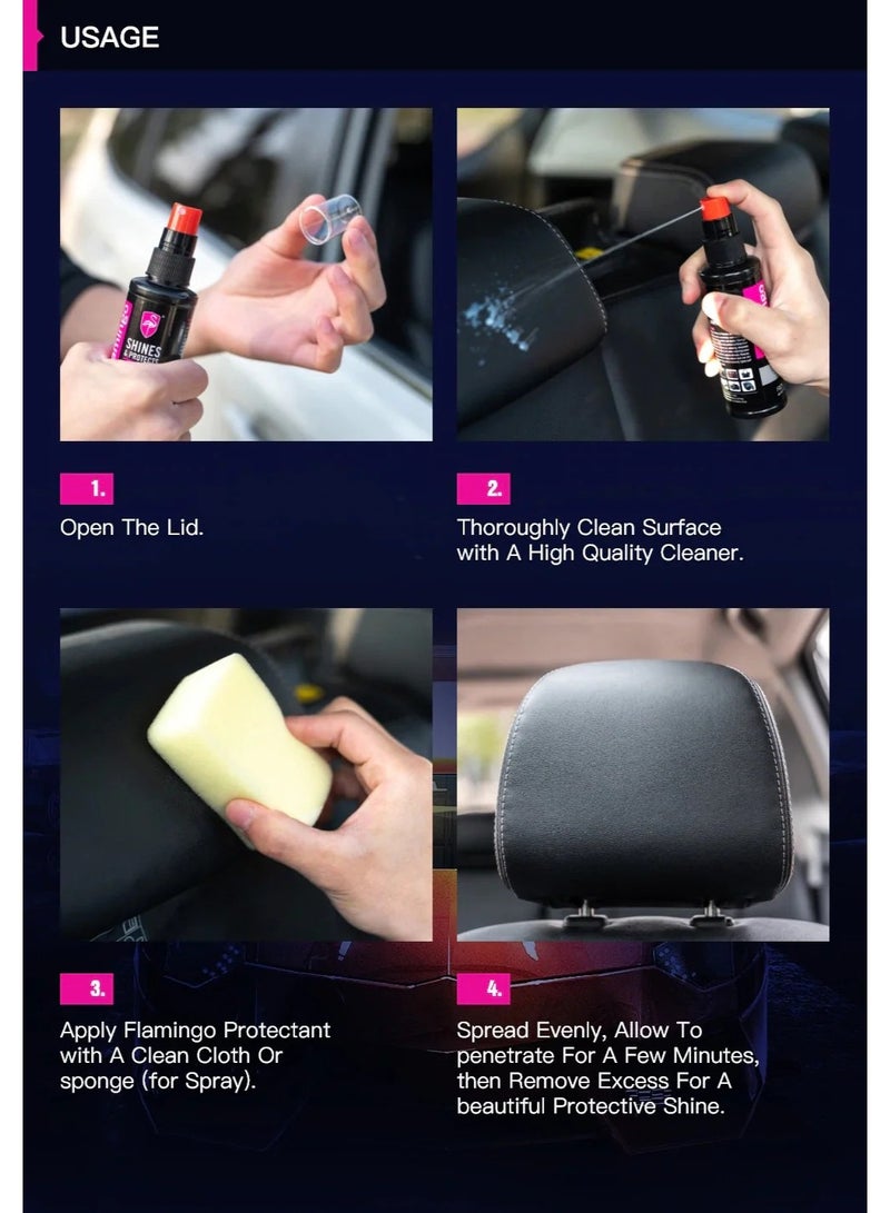 Flamingo Shines & Protects 295ml - Multi-Surface - Image 4