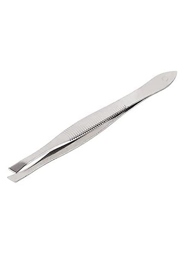 Rinpoche Stainless Steel Cuticle Mini Scissor and Tweezers with Cotton Eyebrow Threading Thread for Nail, Eyebrows, Eyelash, Nose Hair (Multicolor) (Pack Of 3) - Image 2