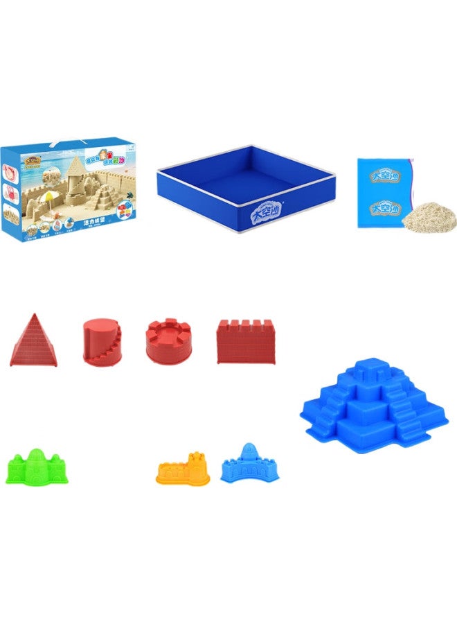 Space Sand Non-Toxic Toy Set, Colored Clay, Children'S Toy Sand, 4 Jin Gift Box, Ms-01, Birthday Present - Image 2