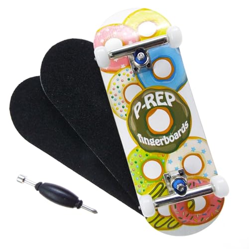 PREP V2 Performance Complete Wooden Fingerboard 32mm Dohnuts - Image 1